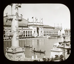 Worlds Columbian Exposition: Liberal Arts Building, Chicago, 1893 (zjeżdżalnia z latarnią)